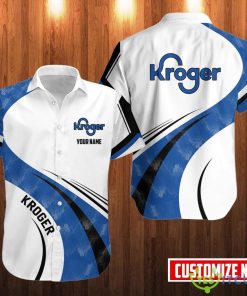 Personalized Kroger Hawaii Shirt Classic Button Shirt Custom Name Product Photo 1