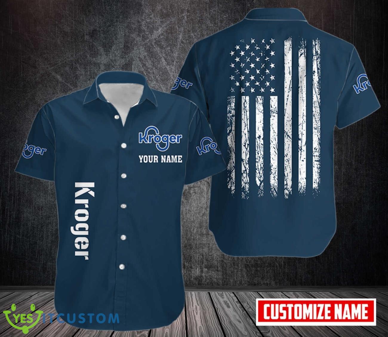 Personalized Kroger Hawaii Shirt 2 Personalized Kroger Hawaii Shirt Product Photo 1