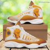Personalized Leo Zodiac Air Jd13 Shoes Custom Name Zodiac Shoes Product Photo 1