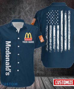 Personalized Mcdonald's Hawaii Shirt Product Photo 1