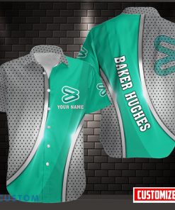 Personalized Name Baker Hughes AOP Hawaiian Shirt All Over Printed Button Shirt Product Photo 1