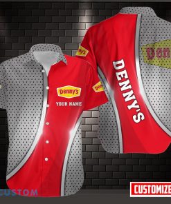 Personalized Name Denny's AOP Hawaiian Shirt All Over Printed Button Shirt Product Photo 1