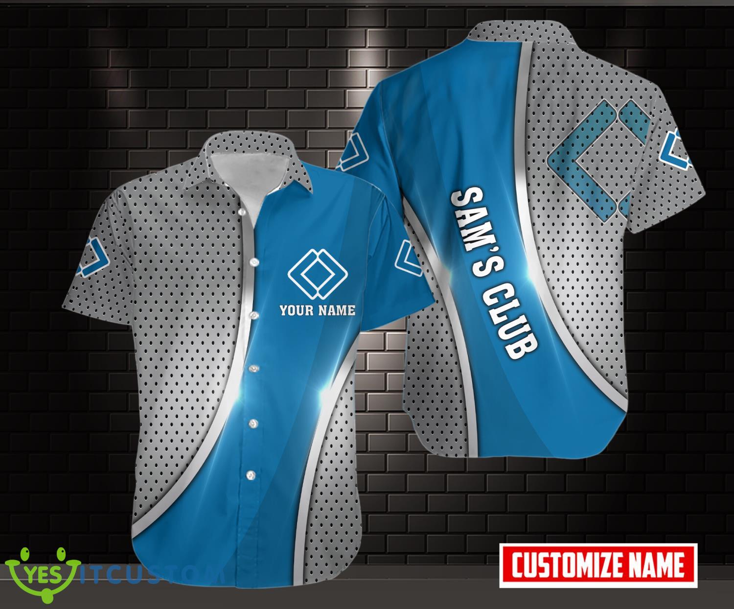 Personalized Name Sam’s Club AOP Hawaiian Shirt All Over Printed Button Shirt 2 Personalized Name Sam’s Club AOP Hawaiian Shirt All Over Printed Button Shirt Product Photo 1