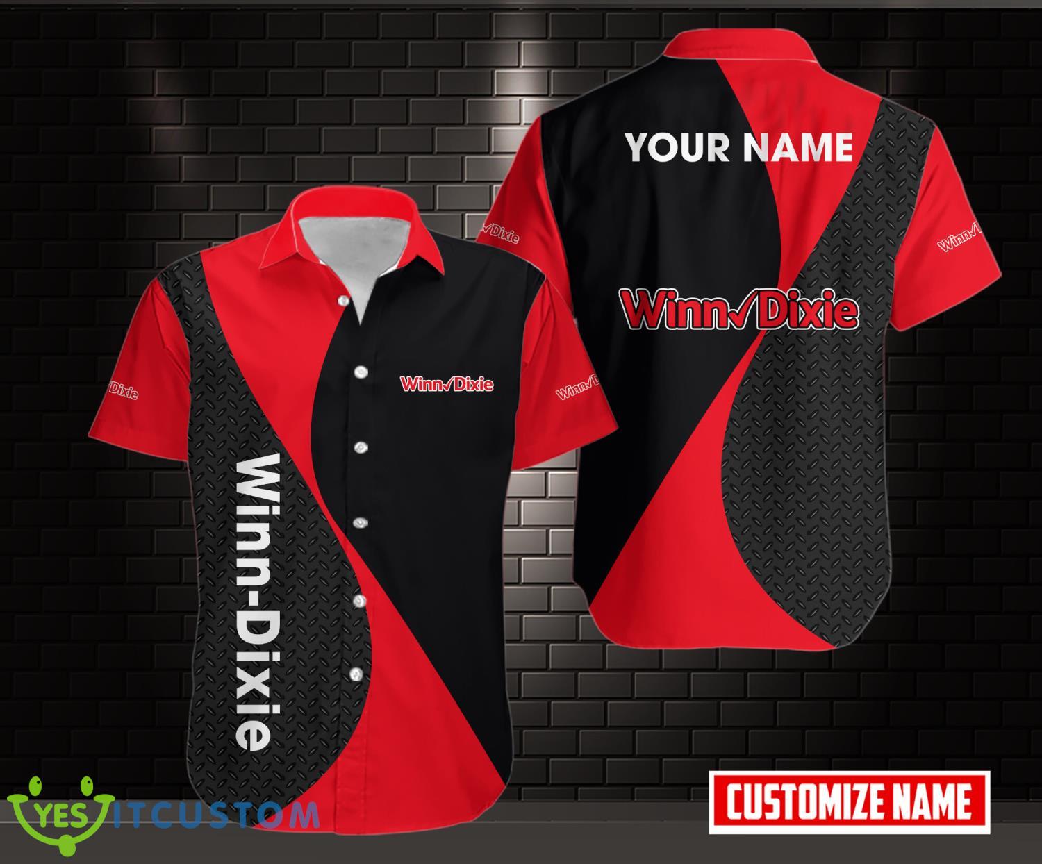 Personalized Name Winn-Dixie AOP Hawaiian Shirt All Over Printed Button Shirt 2 Personalized Name Winn-Dixie AOP Hawaiian Shirt All Over Printed Button Shirt Product Photo 1