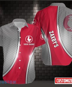 Personalized Name Zaxby's AOP Hawaiian Shirt All Over Printed Button Shirt Product Photo 1