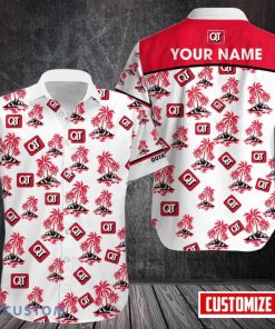 Personalized Quiktrip Hawaii Shirt Coconut Pattern Shirt Product Photo 1