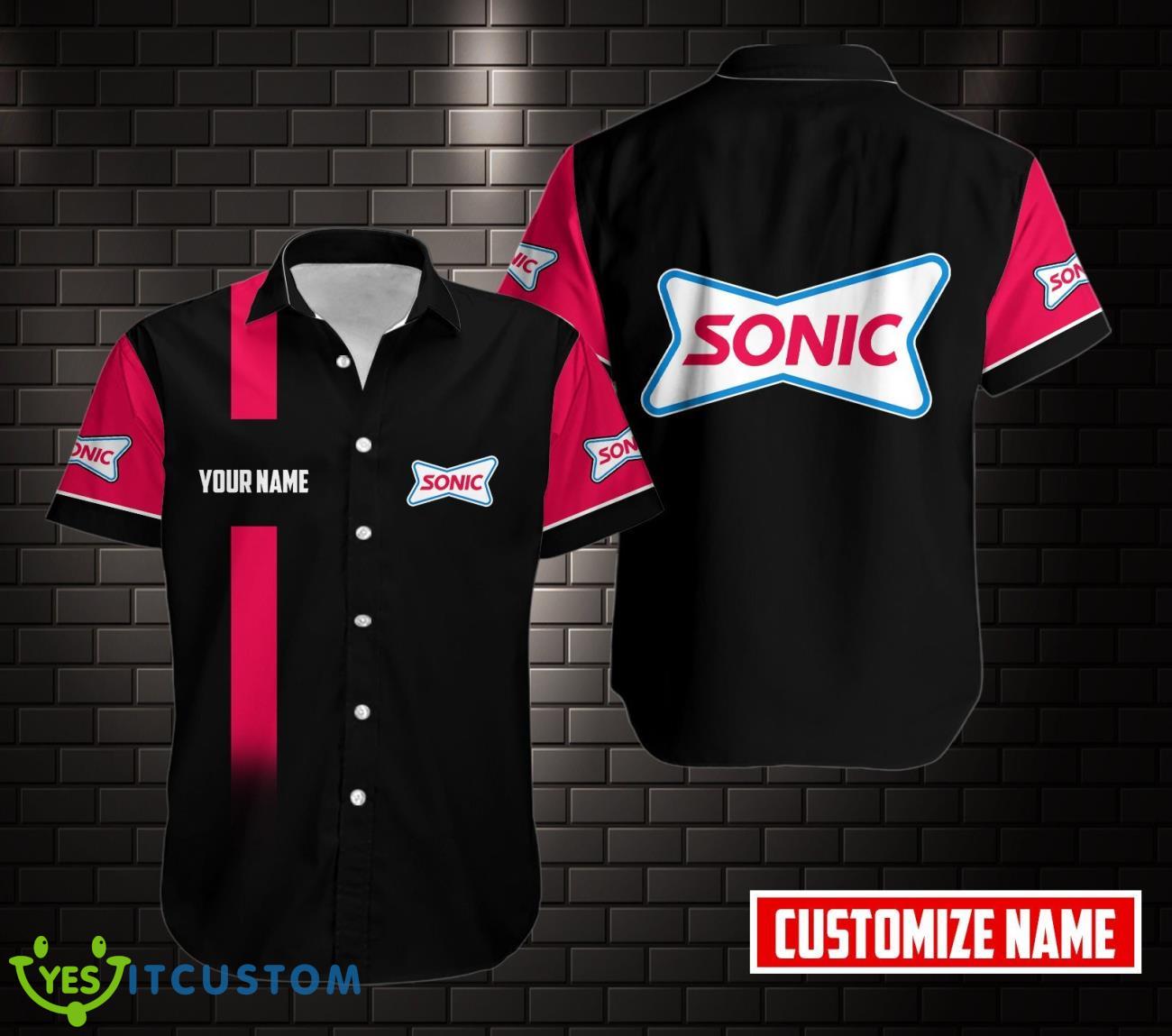 PERSONALIZED sonic drive-in All Over Printed 3D Hawaiian Shirt 2 PERSONALIZED sonic drive-in All Over Printed 3D Hawaiian Shirt Product Photo 1