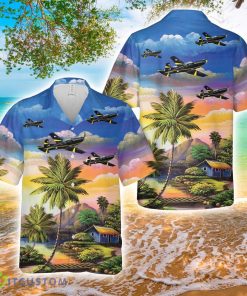Pilatus PC-7 Turbo Trainer L-09 No.131 Squadron Royal Netherlands Air Force Hawaiian Shirt Men Women Beach Shirt Product Photo 1