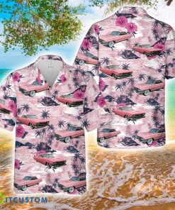 Pink Cadillac Hawaiian Shirt 3D Printed Beach Lover Gift Product Photo 1