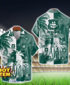 Plymouth Argyle F.C Hawaiian Shirt 3D Printing Beach Shirt For Men And Women Product Photo 1