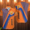 postnl 3D Hawaiian Shirt Logo and Striped Shirt Product Photo 1