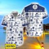 Queen of the South F.C. Pineapple Flower Pattern Aloha Hawaiian Shirt And Shorts Product Photo 1