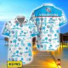 RC Strasbourg Alsace Pineapple Flower Pattern Aloha Hawaiian Shirt And Shorts Product Photo 1