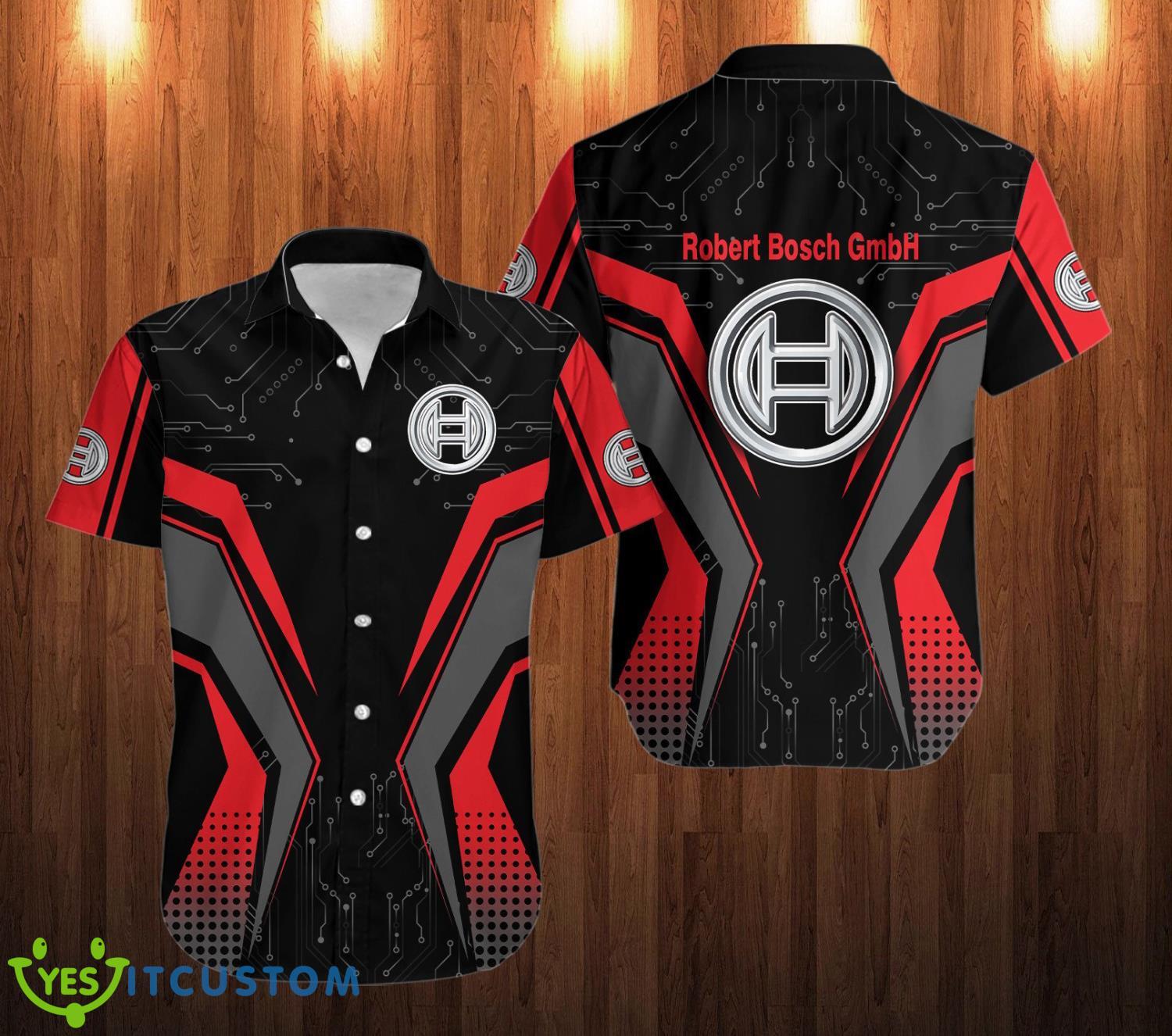 Robert Bosch Gmbh AOP Hawaiian Shirt All Over Printed Button Shirt 2 Robert Bosch Gmbh AOP Hawaiian Shirt All Over Printed Button Shirt Product Photo 1