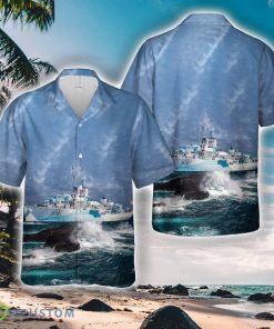 Royal Canadian Navy HMCS Sackville K181 Flower-class corvette Hawaiian Shirt Men Women Beach Shirt Product Photo 1