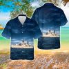 Royal Navy HMS Sheffield (D80) Type 42 destroyer Summer Hawaiian Shirt Product Photo 1