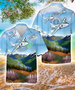 Royal New Zealand Air Force Sunderland Mk V NZ4115 (“Q”) AOP Hawaiian Shirt Product Photo 1