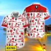 Salford City Pineapple Flower Pattern Aloha Hawaiian Shirt And Shorts Product Photo 1
