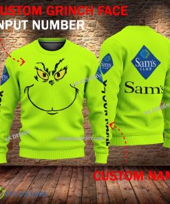 Sam’s Club Grinch Face 3D Hoodie, Sweater Green Brand Full Print Custom Number And Name 7 Sam’s Club Grinch Face 3D Hoodie, Sweater Green Brand Full Print Custom Number And Name - Brand Sam’s Club Grinch Face 3D Sweater