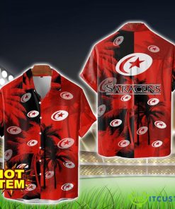 Saracens Hawaiian Shirt 3D Printing Beach Shirt For Men And Women Product Photo 1