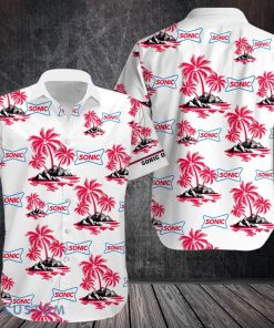 sonic drive-in Hawaiian Shirt Button Beach Shirt Product Photo 1