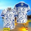 Stockport County F.C Pineapple Flower Pattern Aloha Hawaiian Shirt And Shorts Product Photo 1