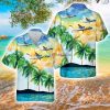 Swedish Coast Guard SE-MAC Bombardier Dash 8-Q311 AOP Hawaiian Shirt Product Photo 1