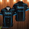 sysco Logo Hawaii Shirt Black Shirt Product Photo 1
