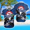 Texas Rangers Hawaii Coconut 3D Hawaiian Shirt And Short Beach Gift Product Photo 1