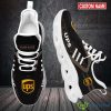 Ups Max Soul Shoes For Men And Women Brown Striped Shoes Custom Name Product Photo 1