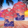 USAF Lockheed VC-140B Jetstar Summer Hawaiian Shirt Product Photo 1