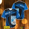 USL Dunkerque 3D Baseball Jersey Shirt For Men Women Team Sports Product Photo 1