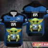 Usps 3D Hawaiian Shirt Baby Yoda WWith Logo Shirt Custom Name Product Photo 1