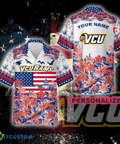 Virginia Commonwealth Rams Independence Day Beach Hawaiian Shirt Custom Name 3 Virginia Commonwealth Rams Independence Day Beach Hawaiian Shirt Custom Name - Virginia Commonwealth Rams Independence Day Hawaiian Shirt Photo 2