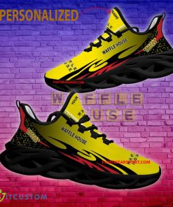 Waffle House Max Soul Shoes Pattern New Running Sneaker Effortless Custom Name - Waffle House Max Soul Shoes Personlized Photo 2