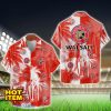 Walsall FC Hawaii Shirt All Over Printed Logo And Coconut Pattern Hawaiian Shirt Product Photo 1