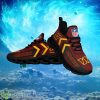 Washington Commanders NFL Logo Fans Custom Name Max Soul Shoes Product Photo 1