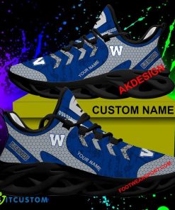 Winnipeg Blue Bombers Max Soul Shoes Custom Name Hot 2024 Gift Unique Chunky Sneakers - CFL Winnipeg Blue Bombers Runing Shoes 2024 Custom Name_1