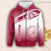 Alabama Crimson Tide Creative Pullover Zip Hoodie Limited Edition 3D All Over Print For Men And Women Product Photo 1