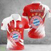 Bayern Munchen 3D All Over Printed Polo Shirt Sport Polo Team Product Photo 1