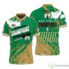 Boston Celtics National Basketball Association Playoffs 3D Polo Shirt For Fans Basketball Pattern Product Photo 1
