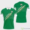Boston Celtics NBA Celtic Pride Claws Pattern Printed 3D Polo Shirt For Fans Product Photo 1