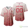 Boston Red Sox Baseball Customized AOP Baseball Jersey Shirt Custom Name And Number Product Photo 1