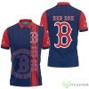 Boston Red Sox MLB Vertical Team Name Team Logo Background Printed 3D Polo Shirt For Fans Product Photo 1