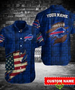 Buffalo Bills Personalized Button Hawaiian Shirt Team Trending Shirt Product Photo 1