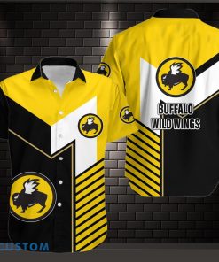 Buffalo Wild Wings Aop Hawaii Shirt Logo Brand Shirt For Fans Product Photo 1
