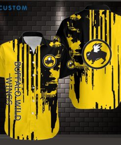 BUFFALO WILD WINGS Hawaii Shirt Unique Logo Brand Shirt For Fans Product Photo 1