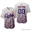 Chicago Cubs Baseball Customized AOP Baseball Jersey Shirt Custom Name And Number Product Photo 1
