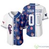 Chicago Cubs Logo Printed Baseball AOP Baseball Jersey Shirt Custom Name And Number Product Photo 1