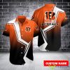 Cincinnati Bengals Personalized Button Hawaiian Shirt NFL Team Shirt Product Photo 1